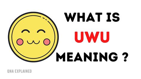 U w u meaning - Cyber Hero ( 75 +) Cyber Captain ( 65 +) Cyber Sergeant ( 50 +) Cyber Recruit ( 0 +) Hide Instructions. In a text, UWU means Cute Face Emoticon. It is also the title of a song by Chevy. This page explains how UWU is used on messaging apps such as Snapchat, Instagram, Whatsapp, Facebook, X (Twitter), and TikTok.
